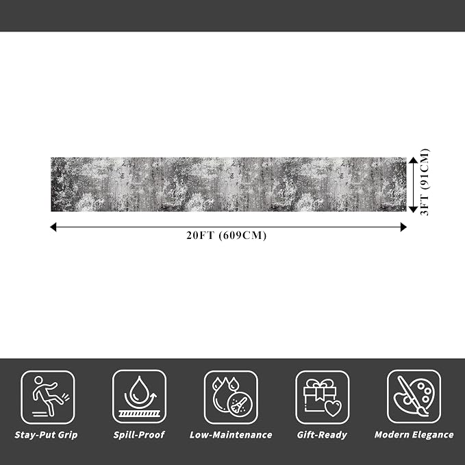 3x20 ft Extra Long Hallway Runner Rug - Image 2