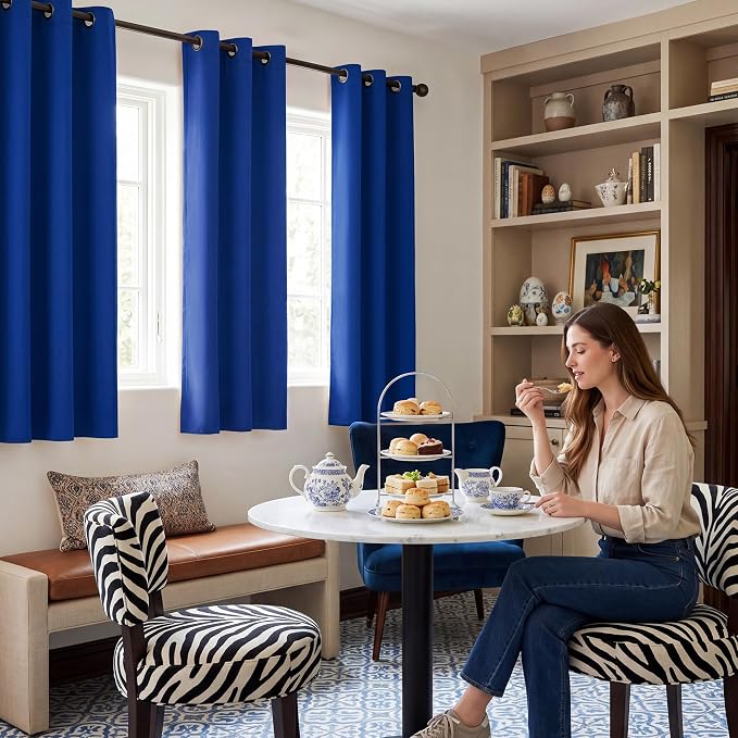 NICETOWN Thermal Insulated Grommet Room Darkening Curtains/Draperies/Panels - Image 4