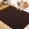 OLANLY Dog Door Mat for Muddy Paws 40x32, Super Absorbent Chenille Mud Mat | by OLANLY