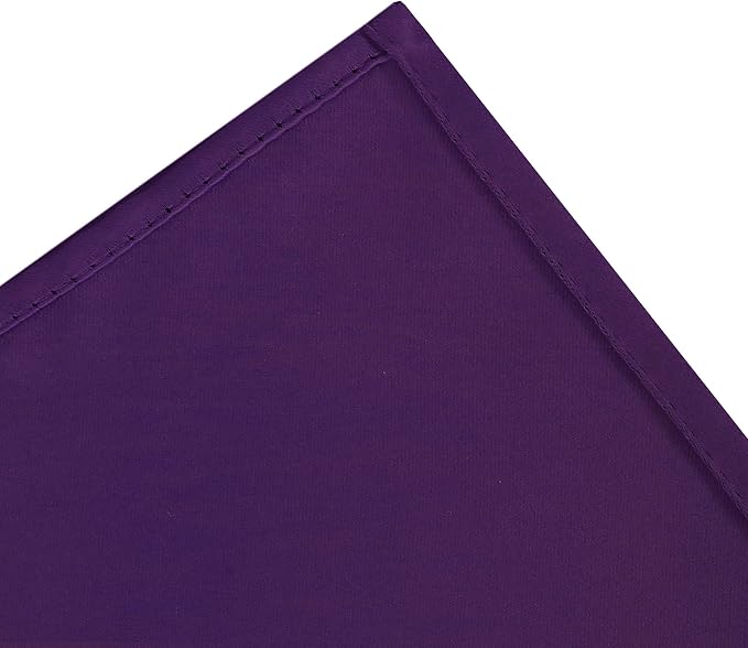 Blackout Curtains 52 x 63 inch/Purple Curtains Set of 2 Panels/Thermal - Image 8