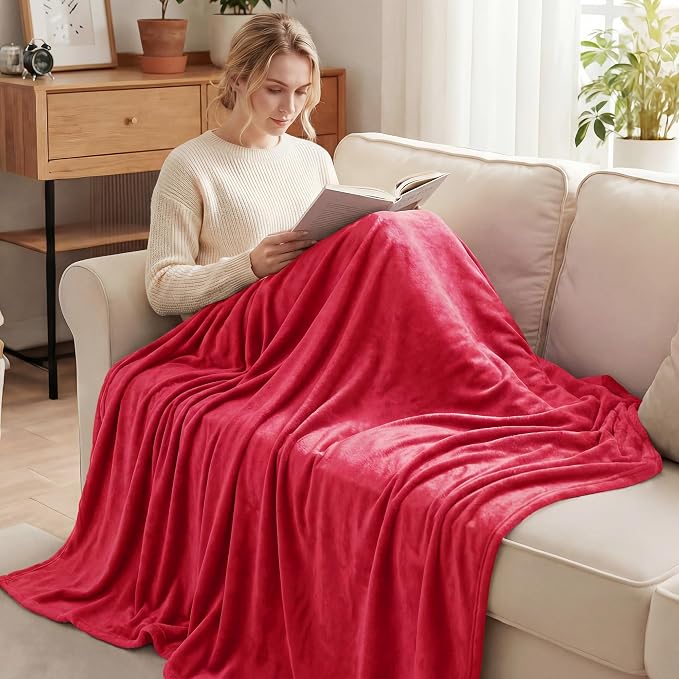 Exclusivo Mezcla Soft Large Fleece Throw Blanket - Image 2