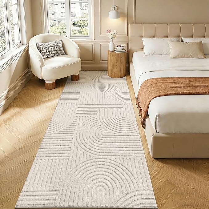 Pauwer 3x8 Area Rugs for Living Room, Modern Non Slip Washable Rug, Soft Fluffy - Image 8