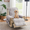 Purple Quilted Recliner Covers, Waterproof Recliner Chair Covers, Lazy Boy by Pamhaven