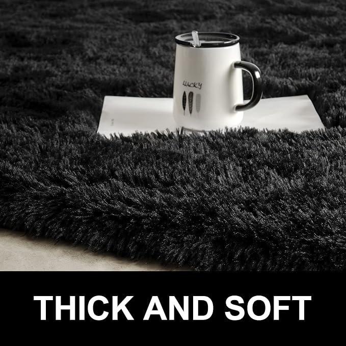 LOCHAS 5x8 Area Rugs Fluffy Living Room Carpets - Image 6