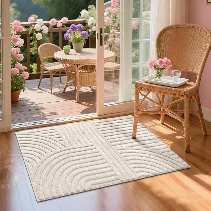 Pauwer 2x3 Area Rugs for Living Room, Modern Non Slip Washable Rug, Soft Fluffy - Image 8