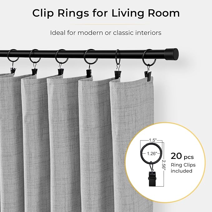INOVADAY 100% Blackout Curtains - Image 3