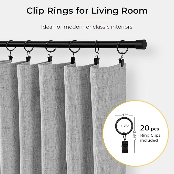 INOVADAY 100% Blackout Curtains - Image 4