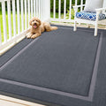 OLANLY Front Door Mat Outside 71x47, All-Season Heavy-Duty Rubber Doormat | by OLANLY