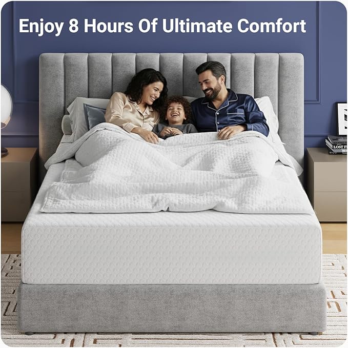 Avenco Queen Mattress, 12 Inch Queen Memory Foam Mattress in a Box for Refresh Sleep & Pressure Relief, CertiPUR-US Certified Firm Queen Size Mattresses