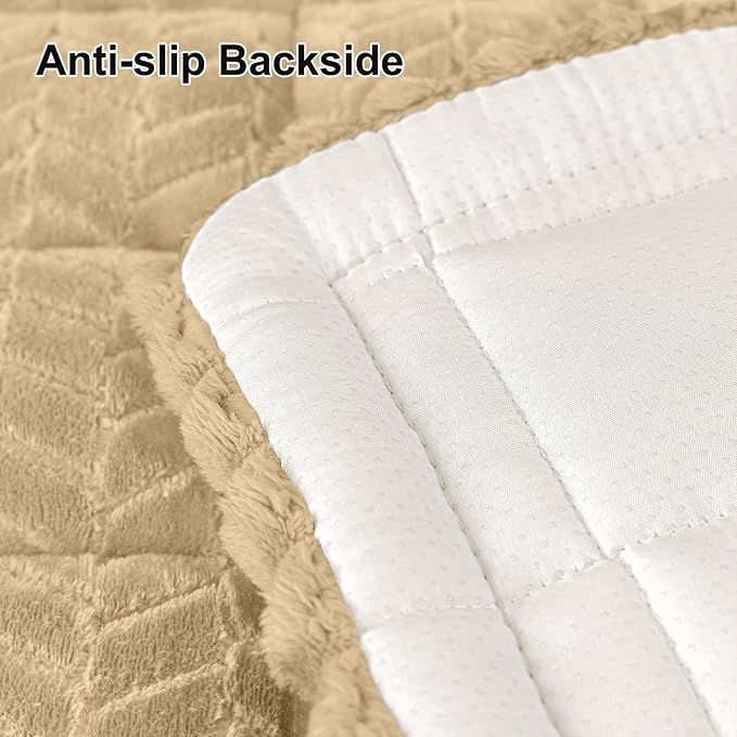 Smiry Couch Cover for Dogs, Non Slip Fuzzy Pet Sofa Covers Washable | Sofa - Image 6