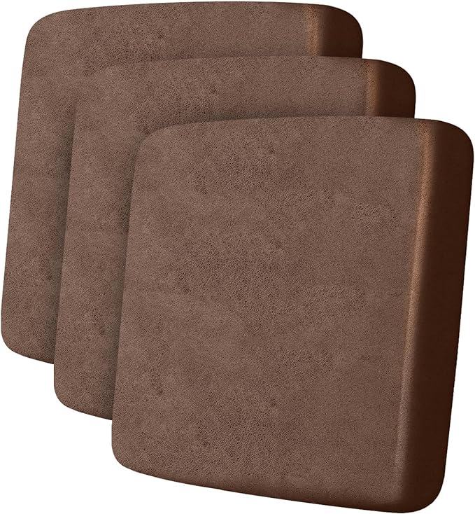 ANARACHON Leather Look Couch Cushion Covers Sofa Seat Slipcovers Sets Couches by ANARACHON