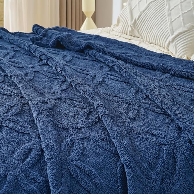 Navy Throw Blanket - Image 4