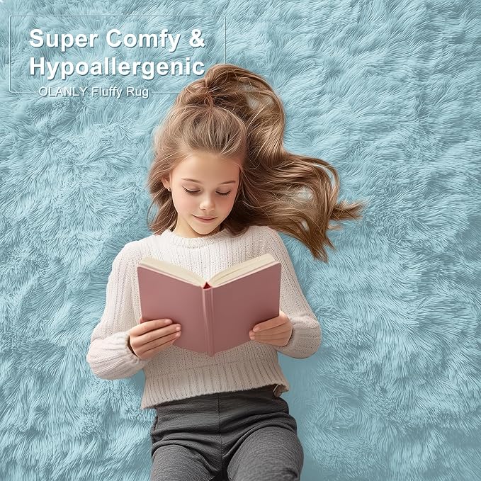 OLANLY 9x12 Machine Washable Large Area Rugs - Image 6