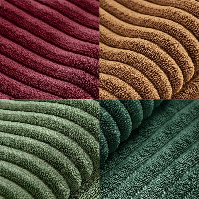 MIULEE Boho Christmas Green Decorative Throw Pillow Covers 18x18 Set of 4 - Image 7