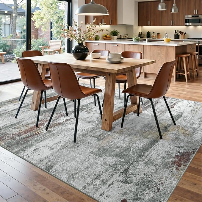 6x9 Ft Large Abstract Area Rugs - Image 9