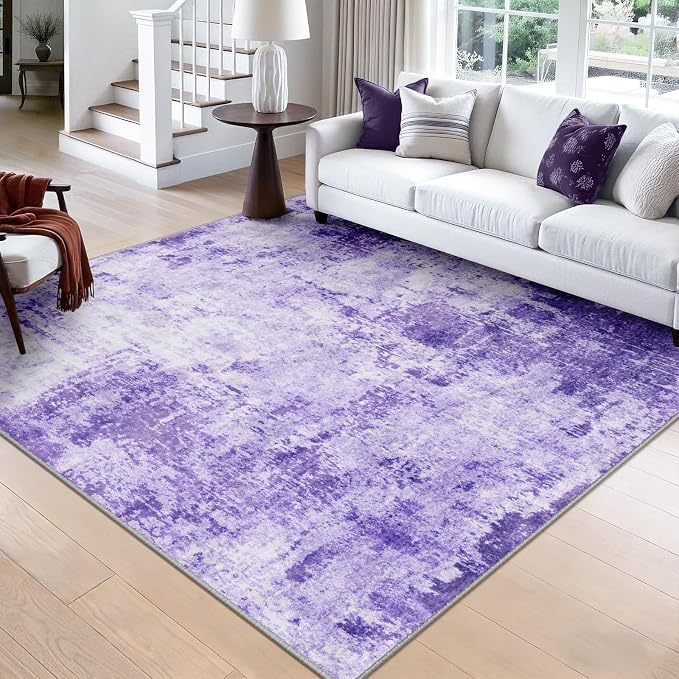 RELEANY Washable Square 8'x8' Area Rug by RELEANY