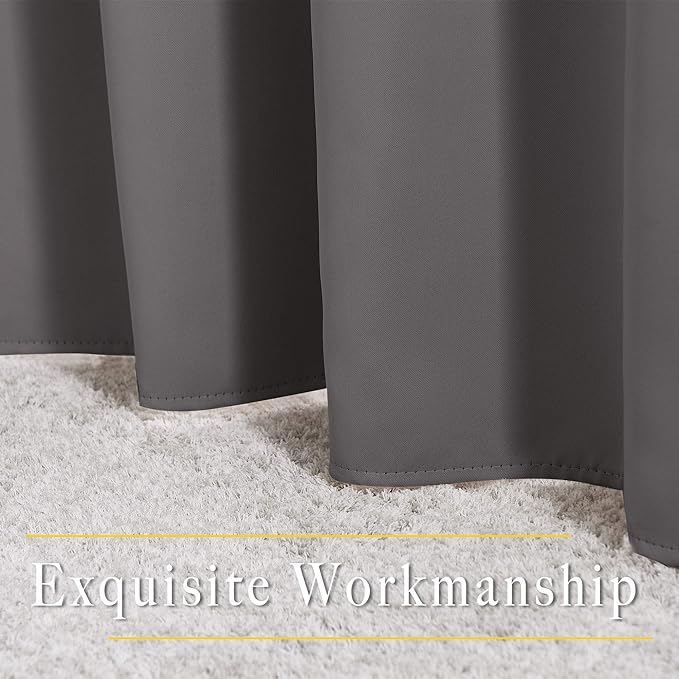 NICETOWN Bedroom Blackout Curtains Panels - Image 7