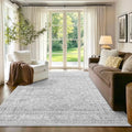 4x6 Ft Area Rugs for Living Room, Soft Non-Slip Machine Washable Rug, Vintage by Lo%CC%80utiRootHome