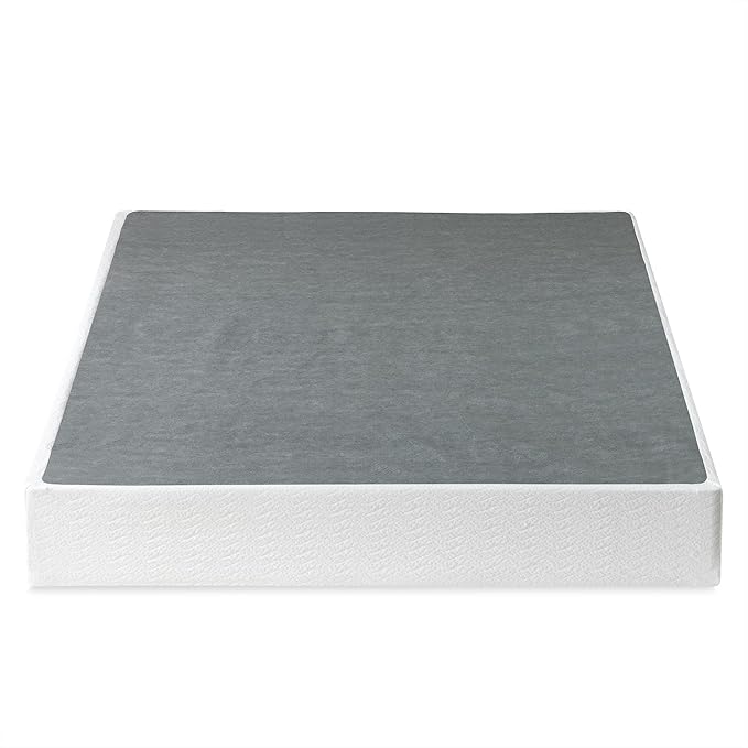 ZINUS 9 Inch King Metal Smart Box Spring with Quick Assembly, Mattress Foundation, Strong Metal Frame, Easy Assembly