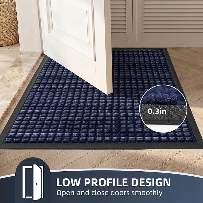 Front Door Mat Outside Entrance, Heavy Duty Waterproof Doormat | 47.5"x35.5" - Image 7