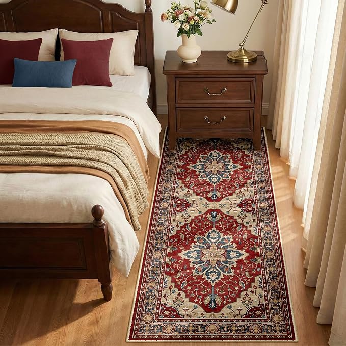 RELEANY Washable Area Rug, Runner 2'x5', Water Repellent, Pet Friendly - Image 2