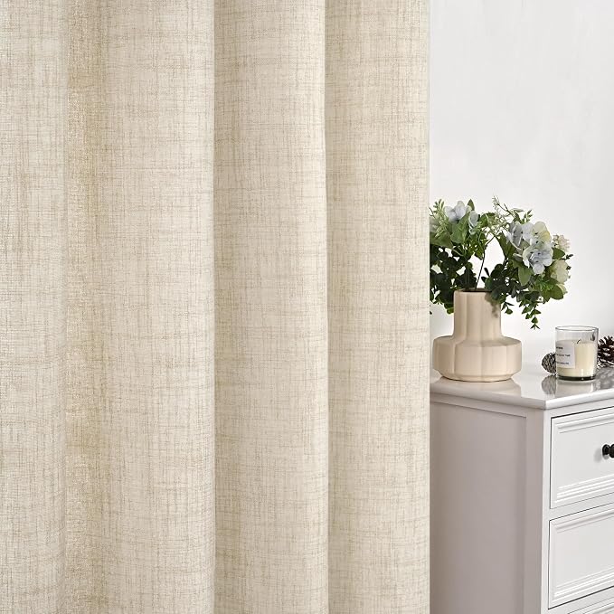 YoungsTex Linen Curtains 54 Inches Long - Image 7
