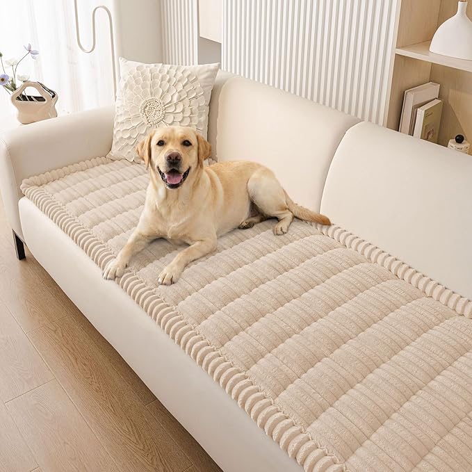 Smiry Couch Cover for Dogs, Non Slip Washable Sofa Protector for Pets | Soft by Smiry