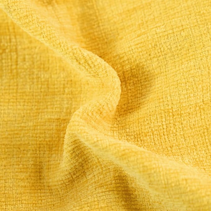 CaliTime Decorative Throw Pillow Covers 20 X 12 Inches Mustard Yellow | Pack of - Image 2