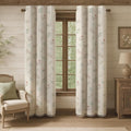 Boho Floral 100% Blackout Curtains 84 Inch 2 Panels 40" W x 84" L | Farmhouse by Unknown