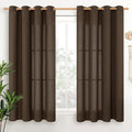 YoungsTex Short Linen Curtains 45 Inch Length by YoungsTex
