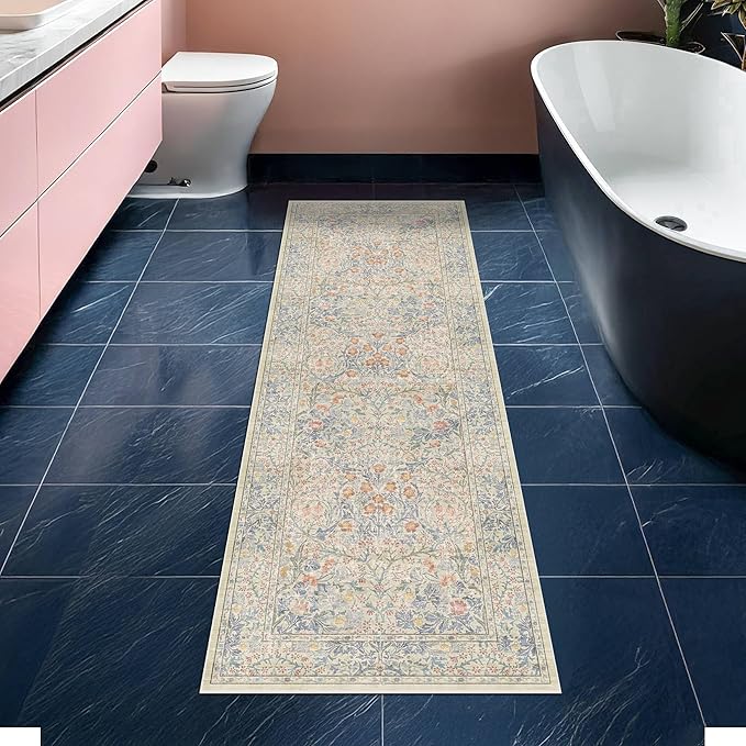 Washable Bathroom Runner Rug 2x6 - Image 3