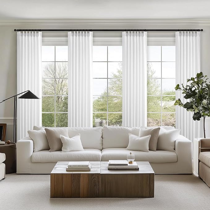 Topfinel Pinch Pleated Curtains 90 Inches Long 1 Panels Set, 60x90 inch Length - Image 7