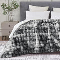 60x80 Inches Ultra-Soft Fuzzy Faux Fur Plush Twin Size Blanket by Serenhom