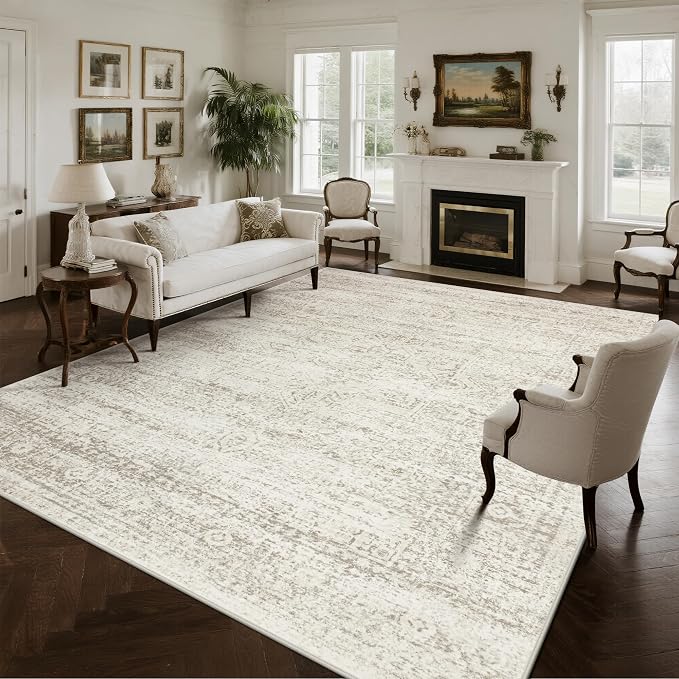 Washable Rugs 10x14 Area Rugs for Living Room, Dining Room Carpet | Ultra Soft by Srugn