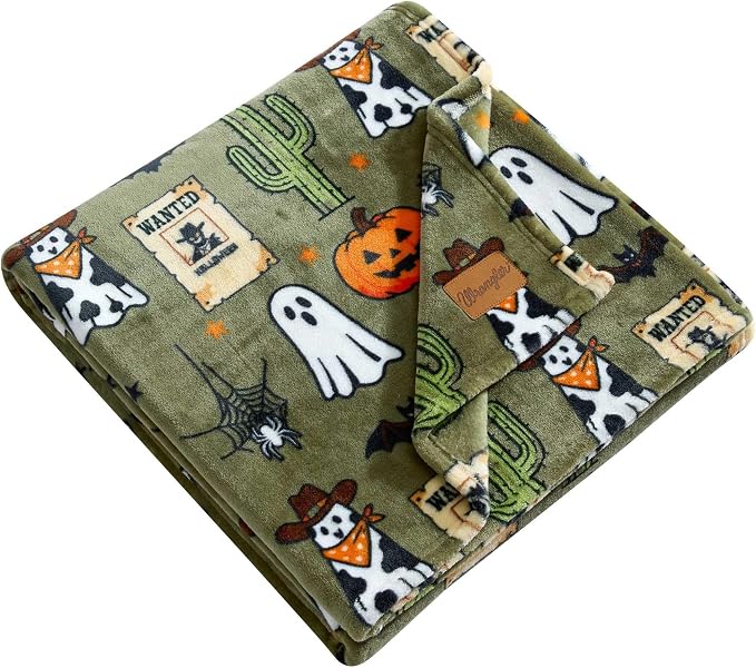 Wrangler - Throw Blanket, 50 x 70, Ultra-Soft Printed Blanket by Wrangler%C2%AE