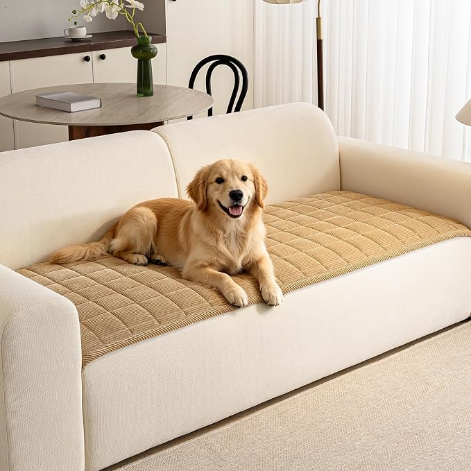 Couch Covers for Dogs Washable, 27.6"x70.9" Non Slip Couch Covers for Loveseat by PJLZJFBY