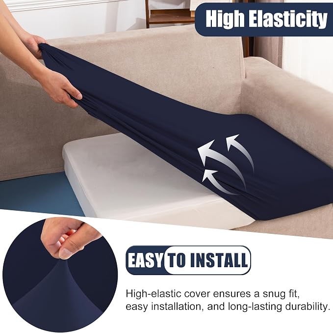 4PCS Patio Cushion Covers, Patio Furniture Couch Seat Slipcovers，Washable - Image 4