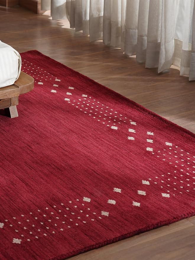 HAND KNOTTED LOOM WOOL ECO-FRIENDLY AREA RUGS by GetMyRugsLLC