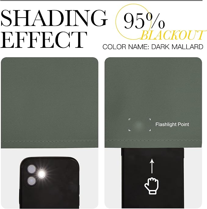 NICETOWN Thermal Curtains for Kids Room, Window Treatment Thermal Insulated - Image 5