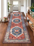 SERISSA 2'6"x8' Washable Non Slip Boho Runner Rug by SERISSAHomeDecorCollection