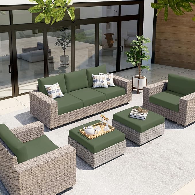 Waterproof Sectional Sofa Cushion Covers, L Shape Couch Slipcovers | L Shape - Image 8