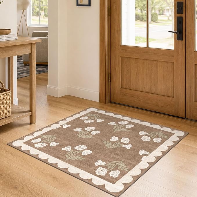 3x3 Square Entryway Rug by Othilic