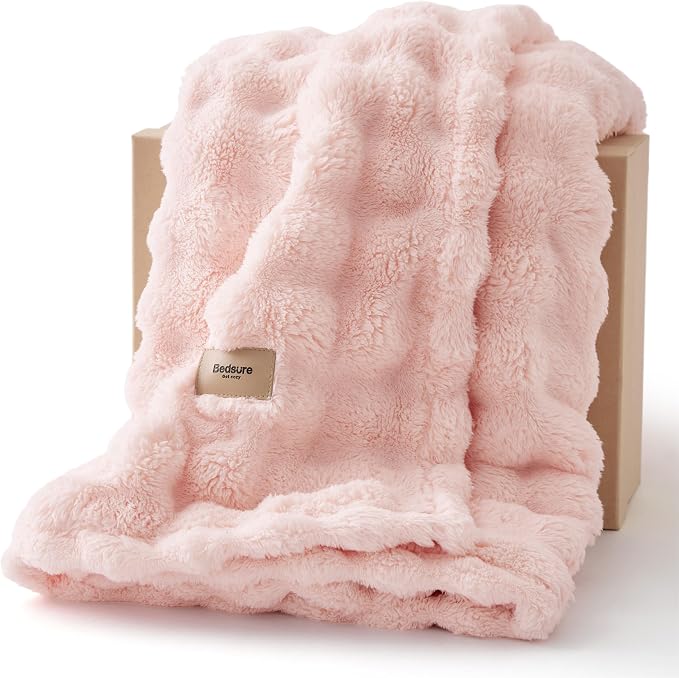 Bedsure 3D Fleece Bubble Blanket by Unknown