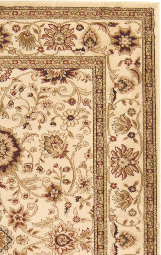 SAFAVIEH Lyndhurst Area Rug 6x8, Traditional Ivory & Ivory LNH212L - Image 9