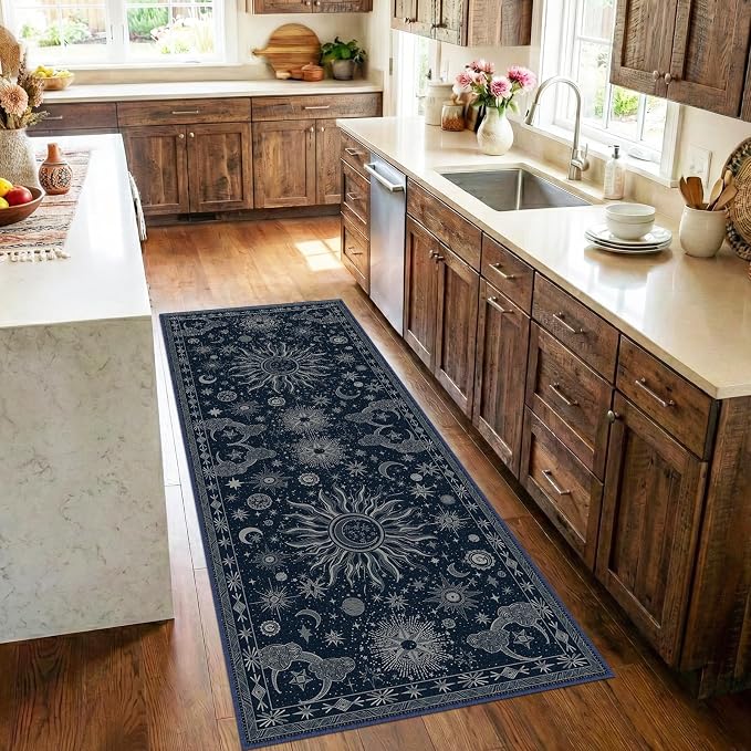 Vacuum-Friendly, 2x6 Washable Area Rug - Image 2