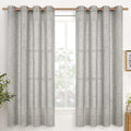 YoungsTex Dark Grey Linen Curtains by YoungsTex