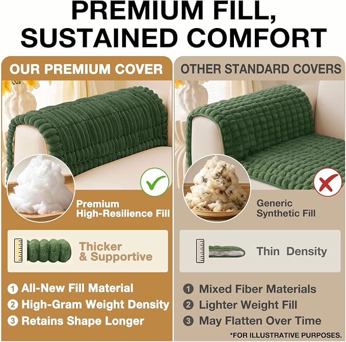 Couch Cover for Dogs, Washable Non Slip Plush Flannel Sofa Protector | Thick - Image 10