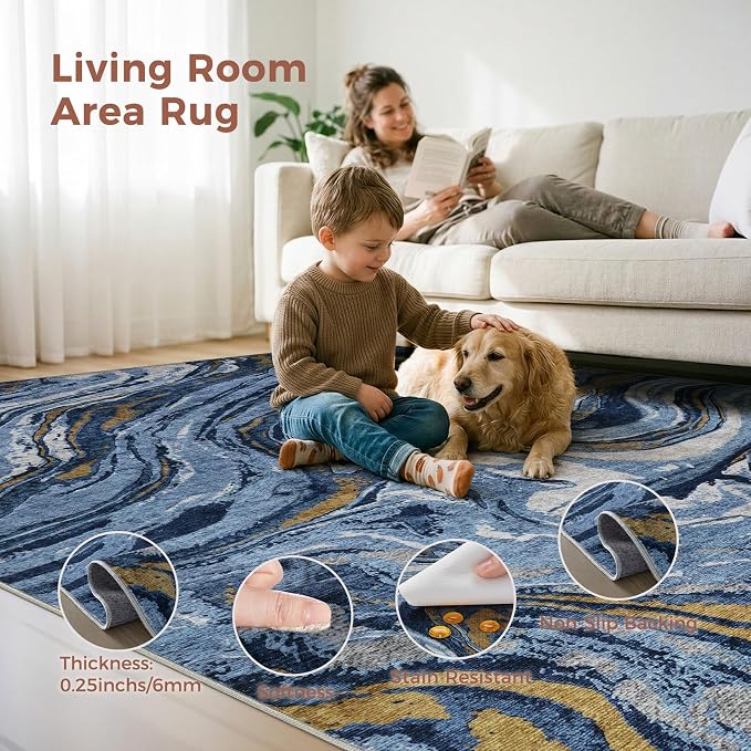 DMOYEST 10x14 Area Rug for Living Room - Image 7