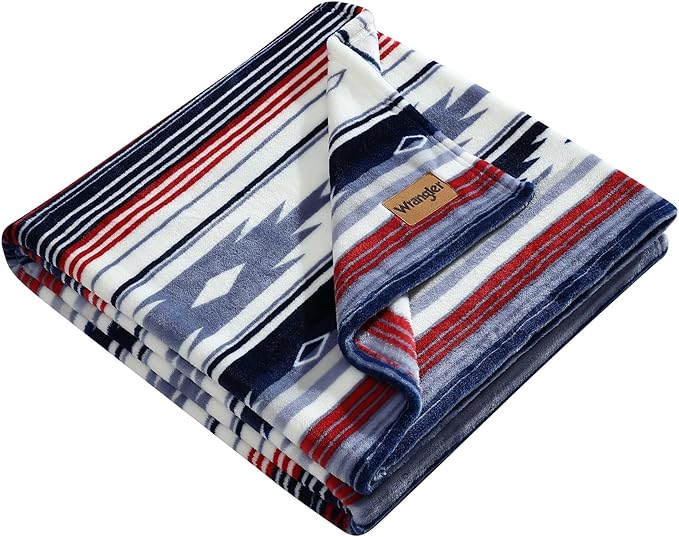 Wrangler - Blanket, Super Soft Plush Bedding by Wrangler%C2%AE