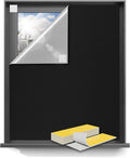 75"x60" Portable Blackout Curtains Blinds by Sumobaby